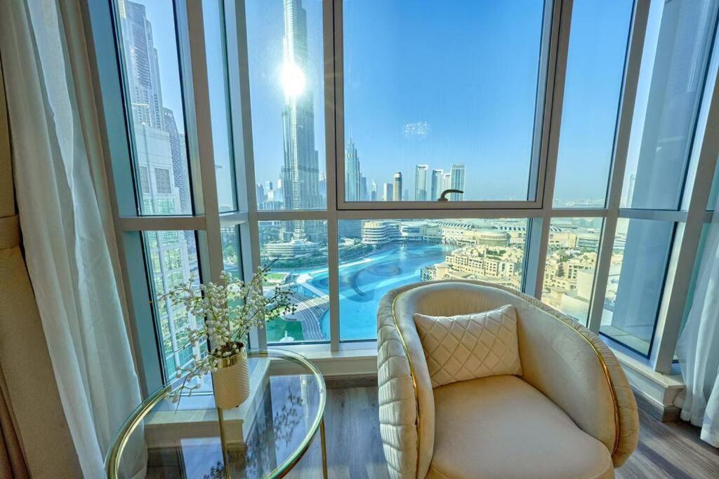 Magnificent Luxury 3Br With Amazing Burj & Fountain View Lägenhet Dubai Exteriör bild