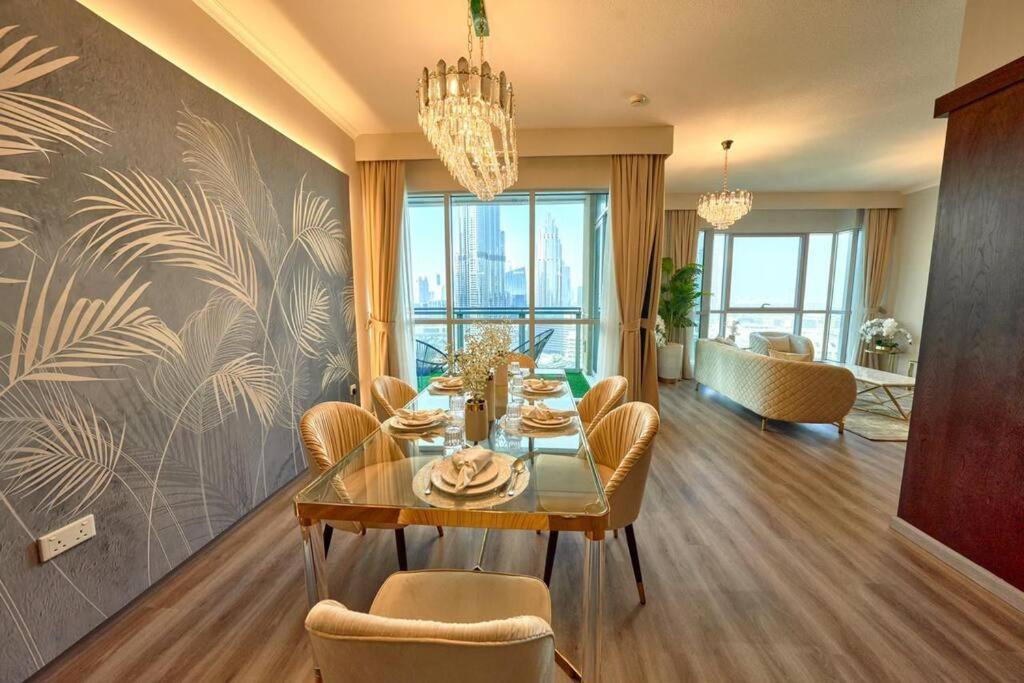 Magnificent Luxury 3Br With Amazing Burj & Fountain View Lägenhet Dubai Exteriör bild